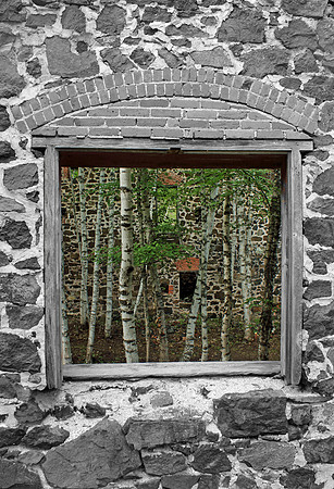 Ruins at the Delaware Copper Mine