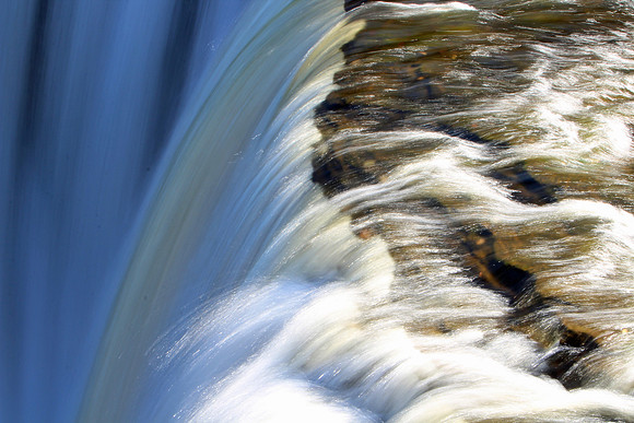 Rushing water