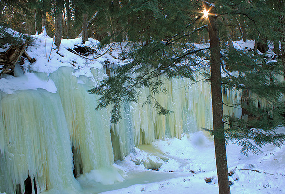 Sunshine at the ice caves
