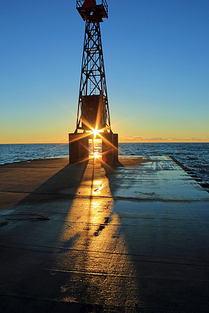 Sunset in Pentwater