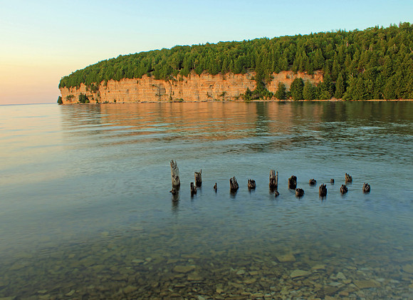 Snail shell harbor