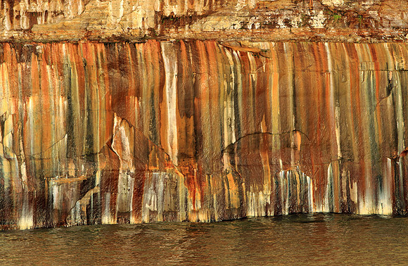 Pictured Rocks Abstract