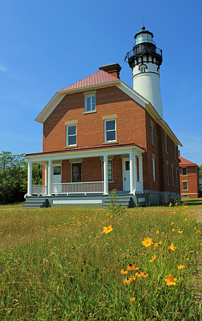 Au Sable Lighthouse back view