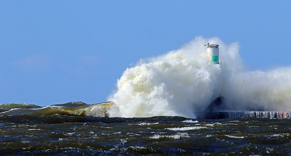 The North pier, Muskegon