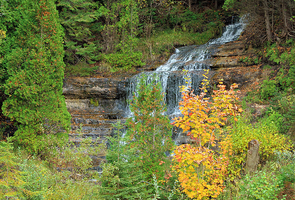 Alger Falls in Autumn