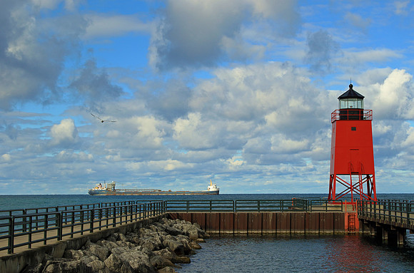 Charlevoix South Pier Lighthouse